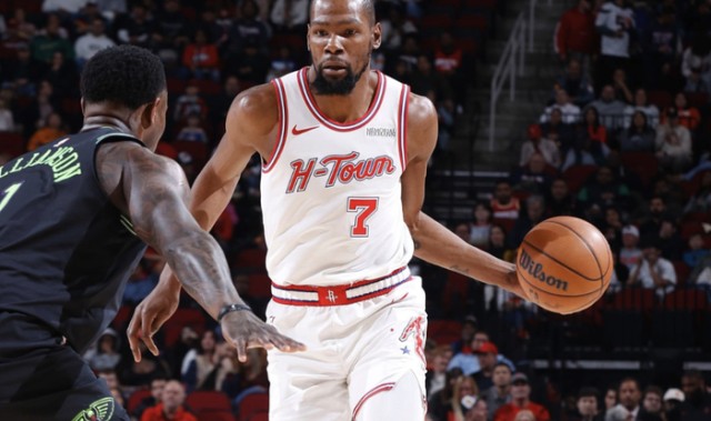 18中5+三分8中1！杜兰特18+6+8复仇鹈鹕 超德克升历史总分第6|火箭|凯文·杜兰特|史密斯|德克·诺维茨基|投篮_新浪体育_新浪新闻